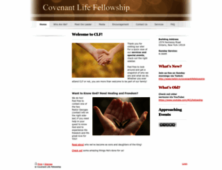 covenantlifefellowship.org screenshot