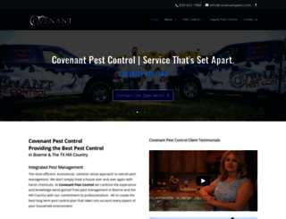 covenantpest.com screenshot