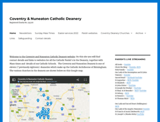 coventry-catholicdeanery.org.uk screenshot