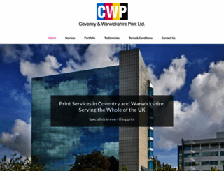 coventryandwarwickshireprint.co.uk screenshot