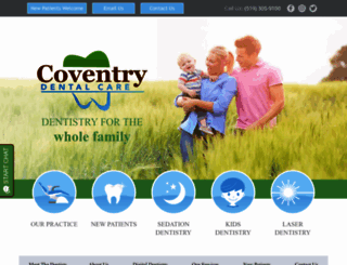coventrydentalcare.ca screenshot