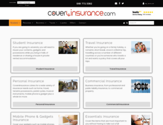 cover4insurance.com screenshot