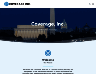 coverageinc.com screenshot