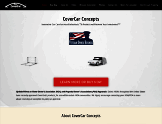 covercarconcepts.com screenshot
