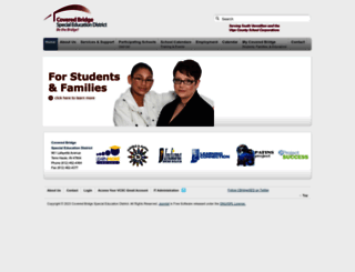 coveredbridgespecialeducation.org screenshot