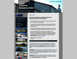 coversconstruction.com screenshot
