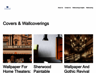 coverswallcoverings.com screenshot