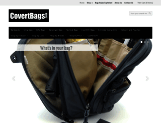 covertbags.com screenshot