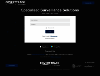 coverttrack.com screenshot