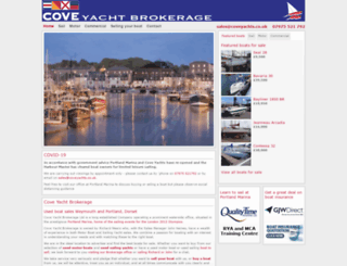 coveyachts.co.uk screenshot