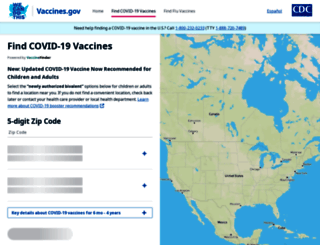 covidvaccinefinder.ct.gov screenshot