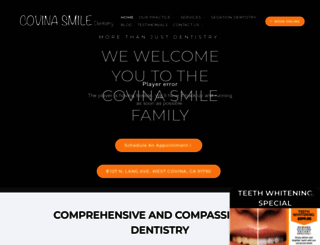 covinasmile.com screenshot