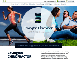 covingtonchiropractic.net screenshot