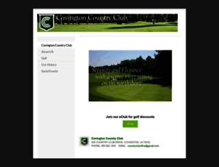 covingtoncountryclub.com screenshot