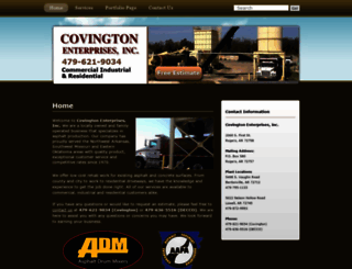 covingtonent.com screenshot
