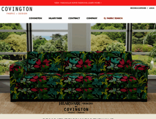 covingtonfabric.com screenshot