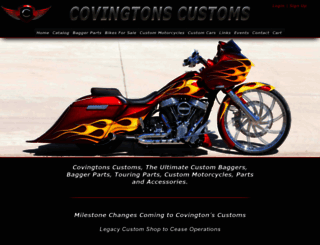 covingtonscyclecity.com screenshot