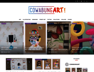 cowabungart.com screenshot