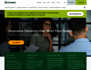 cowaninsurancegroup.com screenshot