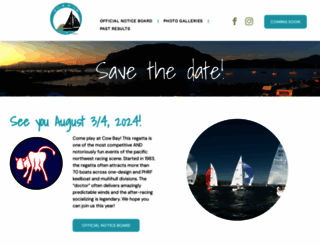 cowbay-regatta.ca screenshot