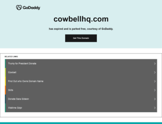 cowbellhq.com screenshot