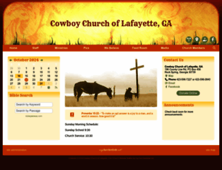 cowboychurchoflafayettega.org screenshot