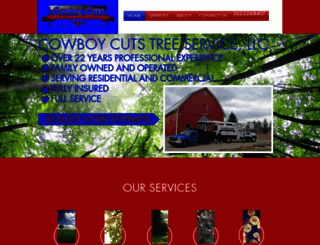 cowboycutstreeservice.com screenshot