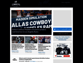 cowboysfootball.com screenshot