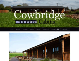 cowbridgecabins.co.uk screenshot