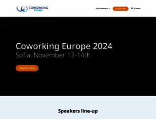 coworkingeurope.net screenshot
