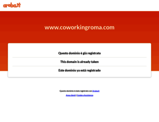 coworkingroma.com screenshot