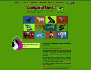 cowpainters.com screenshot