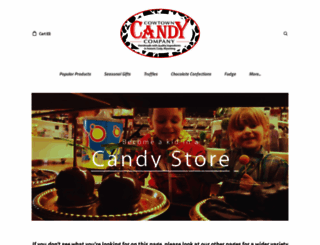 cowtowncandy.com screenshot