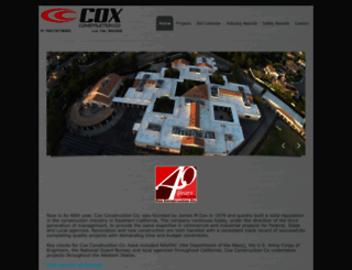 coxconstructionco.com screenshot