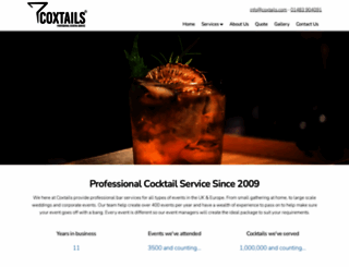 coxtails.com screenshot