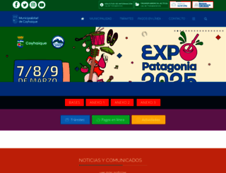 coyhaique.cl screenshot