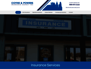 coyneandpowersinsurance.com screenshot