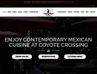 coyotecrossing.com screenshot