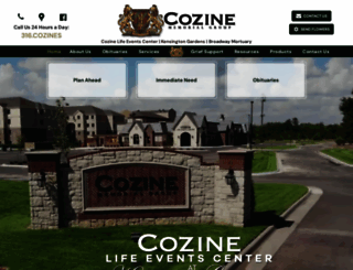 cozine.com screenshot