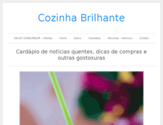 cozinhabrilhante.com.br screenshot