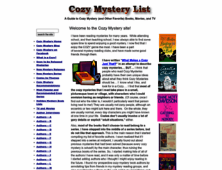 cozy-mystery.com screenshot