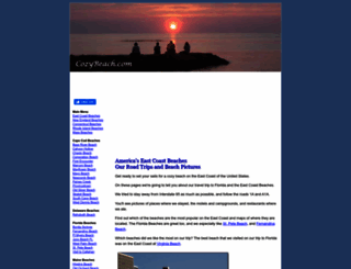 cozybeach.com screenshot