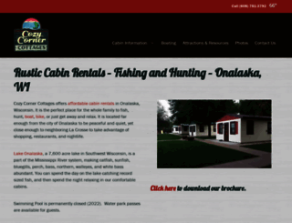 cozycornercottages.net screenshot