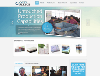 cozyfleece.net screenshot