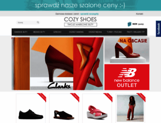cozyshoes.pl screenshot