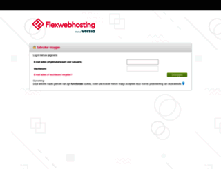cp.flexwebhosting.nl screenshot