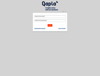 cp.qapla.it screenshot