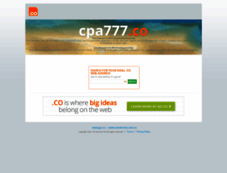 cpa777.co screenshot