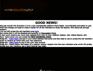 cpaevolution2.co screenshot
