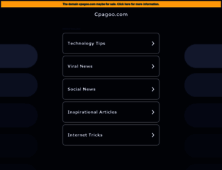 cpagoo.com screenshot
